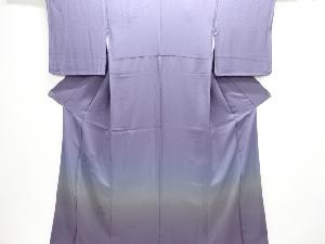 未使用品 色無地 縫いの一つ紋 縮緬地 紅藤色 身丈165cmトールサイズ 正絹 未使用品 色無地 縫いの一つ紋 縮緬地 紅藤色 身丈